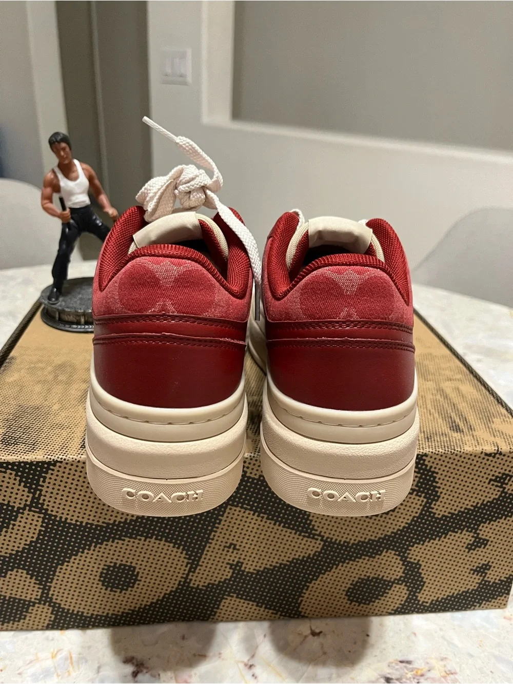 Coach Platform Sneaker In Signature Denim size 8.5 NWT